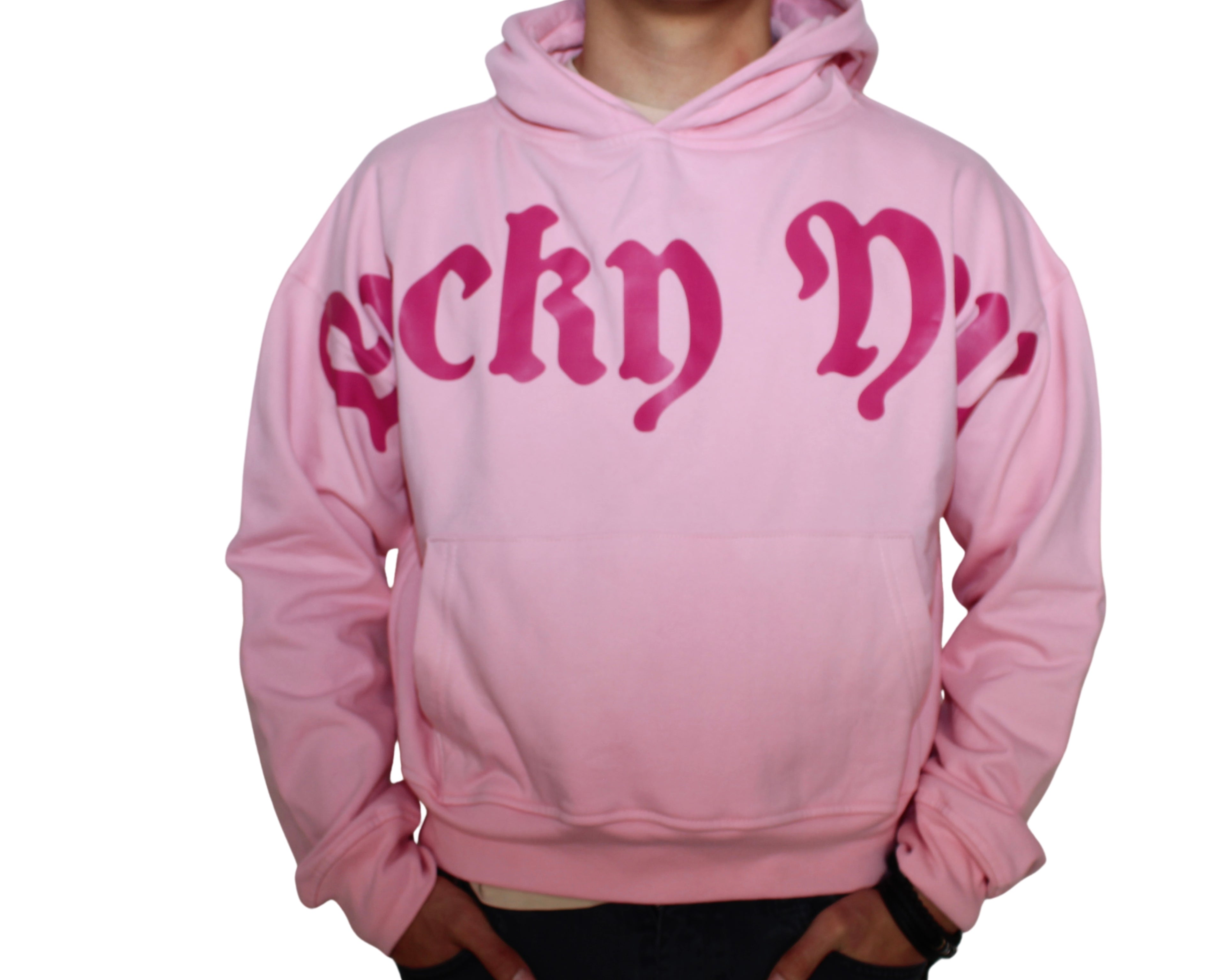 Hoodie "Lucky You" - Rosa